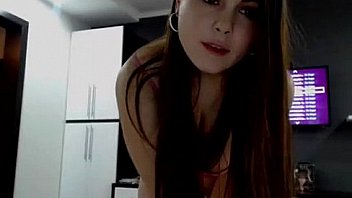 Teen squirting on live webcam