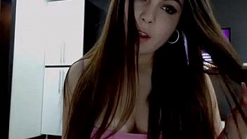 Teen squirting on live webcam