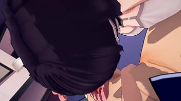 Kirito sao lompasa bien con los pies de sus amantes