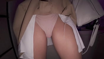 He took control of my vibrator on a date and give me multiple orgasms