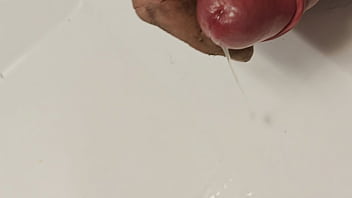 Long male orgasm followed by an amazing ejaculation