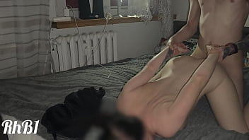 Take me harder natural tits bounce as my boss brings me to orgasm