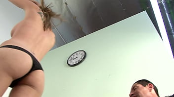 Aspen blue’s man watches as she gets fucked by a black stud