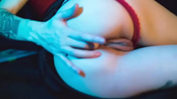 Foot worship dirty talk & anal with toy