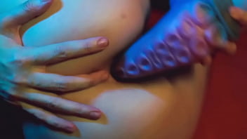 Foot worship dirty talk & anal with toy