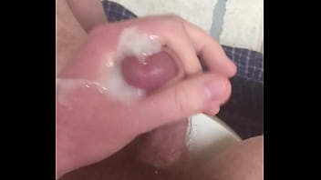 Cuming while watching the end of a movie