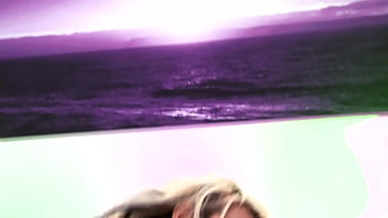 Emily b sucks toni samantha's big tits while she rides a thick dick