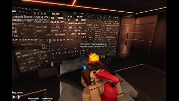 El destino de toda perra blanca frente a un macho negro