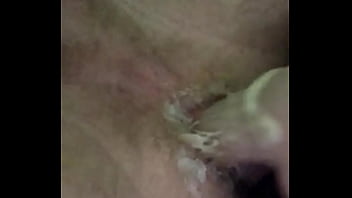 Playing with my dildo