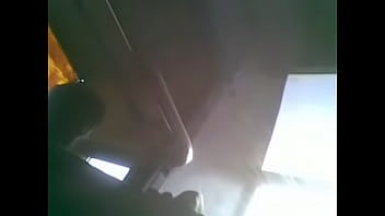 Sexy girl in the bus