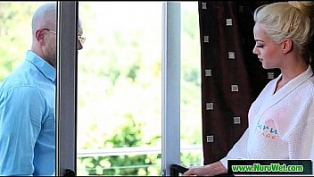 Hot japanesse masseuse plays with big cock 21