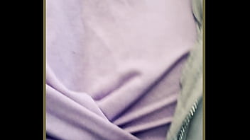 Milf has no bra in exhibitionist dare