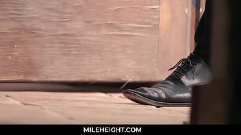 Dominator strong man crushes her millionari chained whore