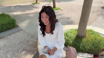 Will a stranger girl agree to a public cumwalk for a new iphone