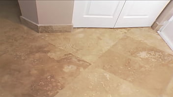 A blonde riley evans has hardcore sex in the shower and really gets it good