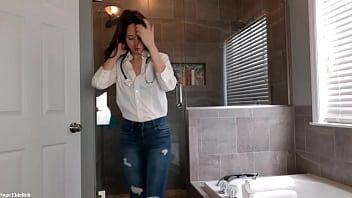 Doctor sage eldritch wetting blue jeans & panties