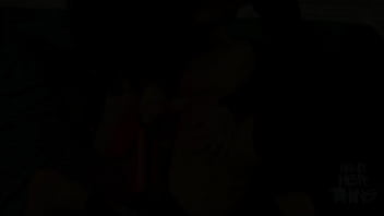 Mistress straps her slave's hands to his legs and punishes him