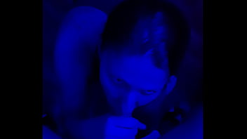 Huge dick blowjob in panty