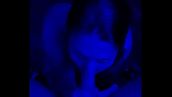 Huge dick blowjob in panty