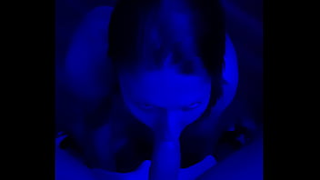 Huge dick blowjob in panty