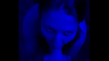 Huge dick blowjob in panty