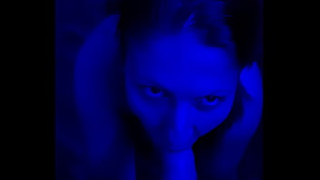 Huge dick blowjob in panty