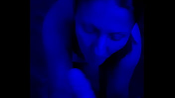 Huge dick blowjob in panty