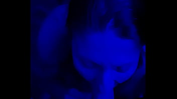 Huge dick blowjob in panty