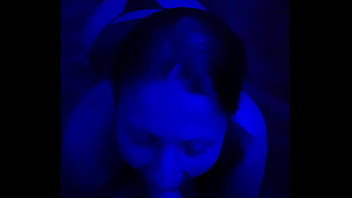 Huge dick blowjob in panty