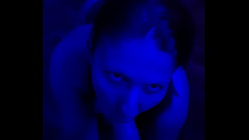 Huge dick blowjob in panty