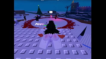 Roblox girl getting her carrot for the day