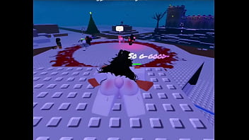 Roblox girl getting her carrot for the day