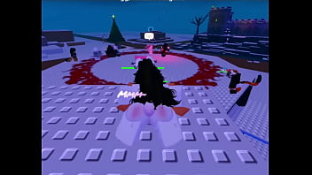 Roblox girl getting her carrot for the day