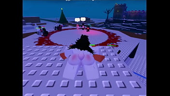 Roblox girl getting her carrot for the day