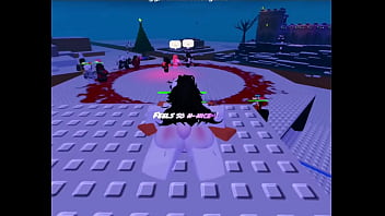 Roblox girl getting her carrot for the day