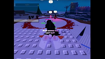 Roblox girl getting her carrot for the day