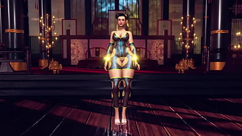 Curvy chun li in lewd bodysuit dance and tease you Curvy chun li in lewd bodysuit dance and tease you