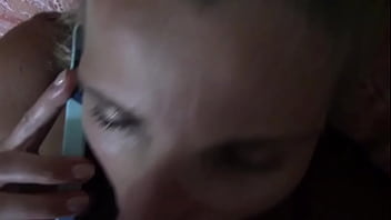 Blowjob while on the phone