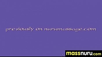 Naughty chick gives an amazing japanese massage 21