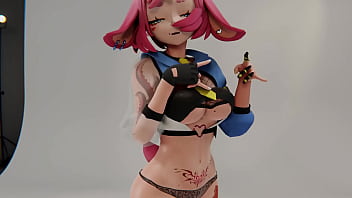 Vtuber strips & dances for you