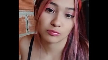 Porn actress touches her tasty pussy