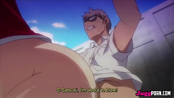 Satsuki can't resist her classmate's hard cock Satsuki can't resist her classmate's hard cock
