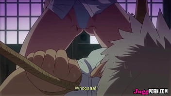 Satsuki can't resist her classmate's hard cock