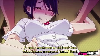 Satsuki can't resist her classmate's hard cock