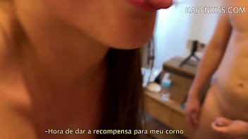 Todo Mundo Gozou E Ficou Esperando Para Ver O Beijo Melado De Porra Na Boca Do Corno Putinha Usada Com Sucesso Chudai thumbnail