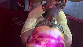 Omg my step dad caught me at the club tonight i had no choice but to suck off his fat cock to keep him quiet