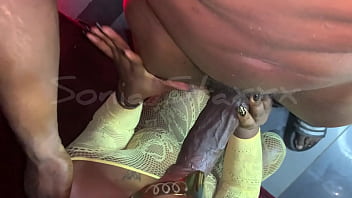 Omg my step dad caught me at the club tonight i had no choice but to suck off his fat cock to keep him quiet