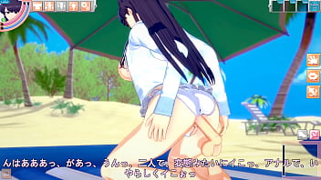 Коми перестала стесняться и потрахалась на пляже