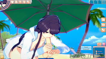 Коми перестала стесняться и потрахалась на пляже