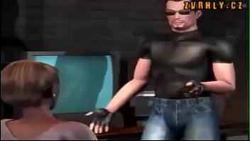 3d hard fuck blonde punish